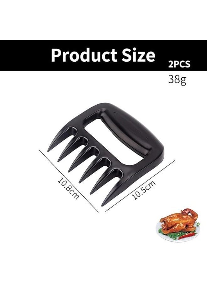Meat Shredder Claws, Pulled Pork Meat Shredder Shredding Forks BBQ Claws,Not Easy to Corrode,High Temperature Resistance - Image 4